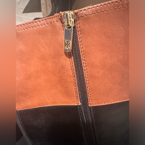 🆕Tommy Hilfiger Wide Calf Riding Boots leather boots - Picture 7 of 15